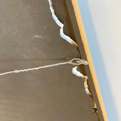 "Pasture" Signed by David Parker, Matted and Framed (S-SS)