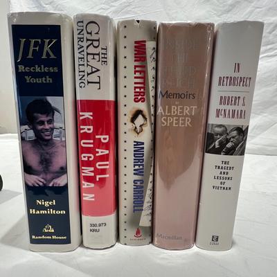 Autobiographies, Biographies, Memoirs & More (LR-RG)