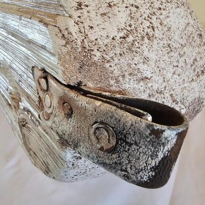 Hand Carved Vintage Wooden Swan (LR-JS)