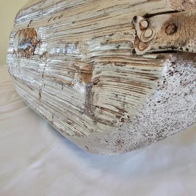 Hand Carved Vintage Wooden Swan (LR-JS)