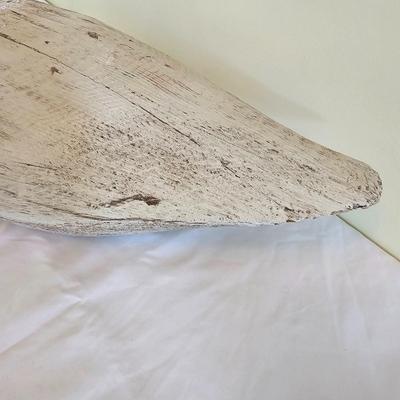 Hand Carved Vintage Wooden Swan (LR-JS)