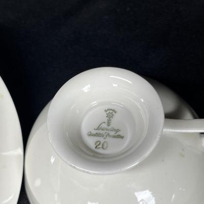 Bavarian China 50s modern set