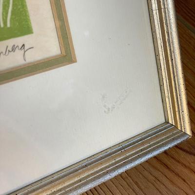 Edward Greenberg Art, Numbered, Signed & Framed (S-SS)