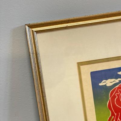 Edward Greenberg Art, Numbered, Signed & Framed (S-SS)