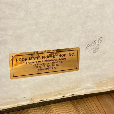 Edward Greenberg Art, Numbered, Signed & Framed (S-SS)