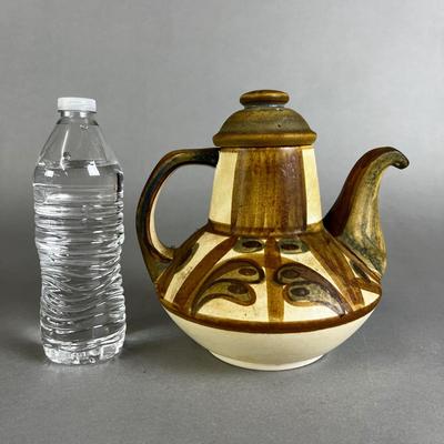 690 Mid-Century Danish Signed Teapot by Bornholmes