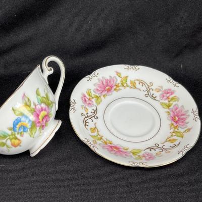 Lot of demitasse cups & saucers