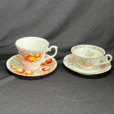 Lot of demitasse cups & saucers