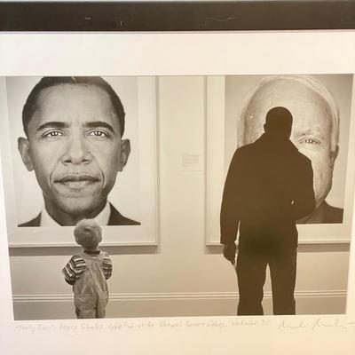 "Trading Places" Signed & Framed Art (S-SS)