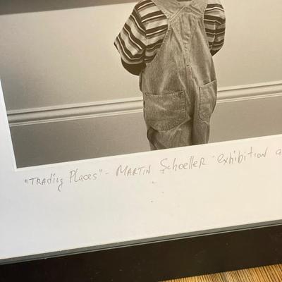 "Trading Places" Signed & Framed Art (S-SS)