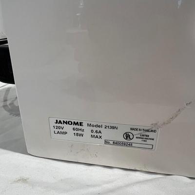 Janome 2139N Sewing Machine & More (LR-RG)