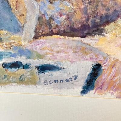 Framed Pierre Bonnard Landscape (S-SS)