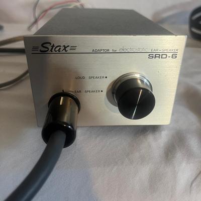 Stax Electrostatic Ear Speakers Plus Adapter (O-MG)