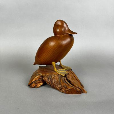 695 Vintage R.K. Hoffman Duck Carving