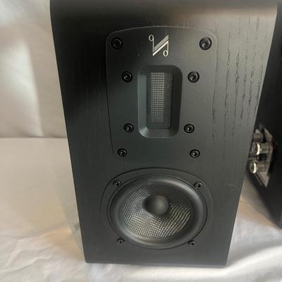 Pair of Quad S-1 Bookshelf Speakers (O-MG)