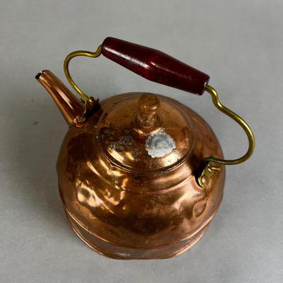 698 Revere Copper Vintage Tea Pot