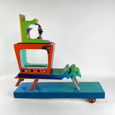 701 Artisan Made Funky Modern Sculpture