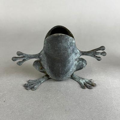 702 Dachshund Boot Scraper & Metal Frog Outdoors Decor