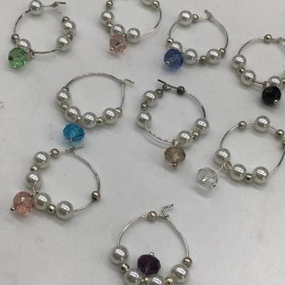 Colorful earrings set