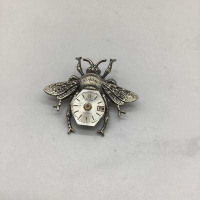 Vintage 17 jewels bug pin