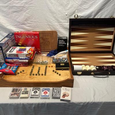 Games - Chinese Checkers, Backgammon & More (LR-RG)
