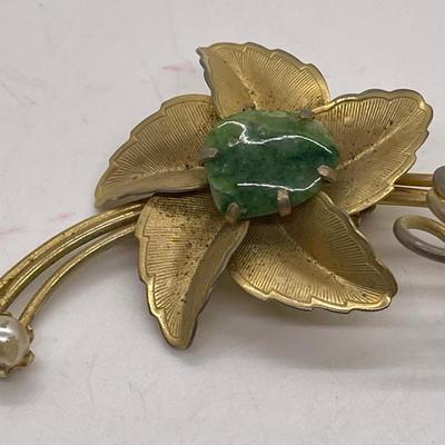 Vintage Flower Brooch Jewelry Pin