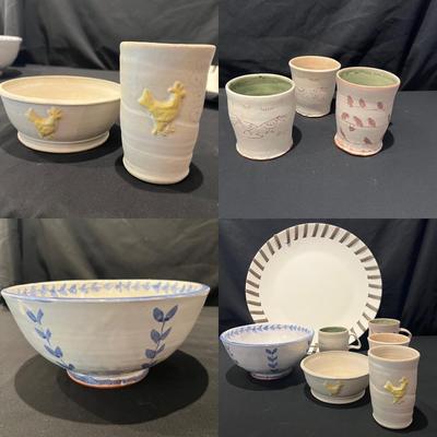 Handmade Pottery Mugs, Bowls & More (K-RG)