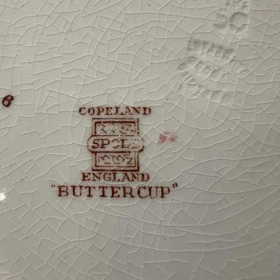 Copeland Buttercup Plates, Royal Doulton & More Fine China (K-RG)