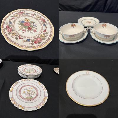 Copeland Buttercup Plates, Royal Doulton & More Fine China (K-RG)