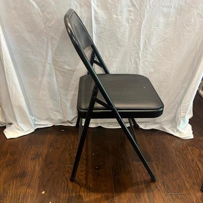 Four Folding Metal Padded Seats (O-MG)