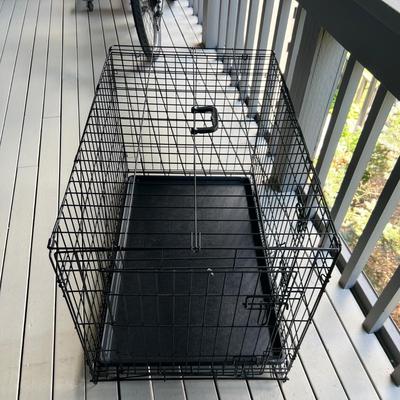 Carlson Pet Gate, Medium Dog Crate & Sky Kennel Ultra Crate (D-RG)
