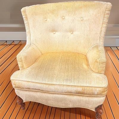 Vintage yellow Accent Chair