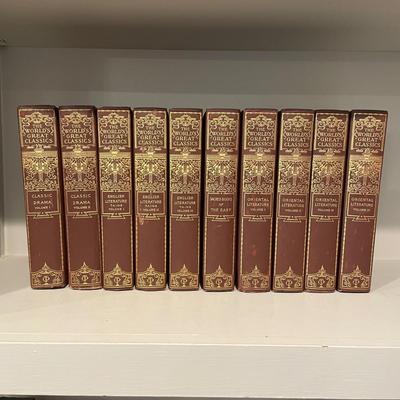 The World's Great Classics - Ten Volumes (LR-SS)