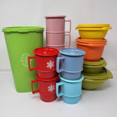 Vintage Tupperware Canister Set and More