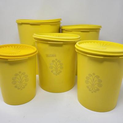 Vintage Tupperware Canister Set and More