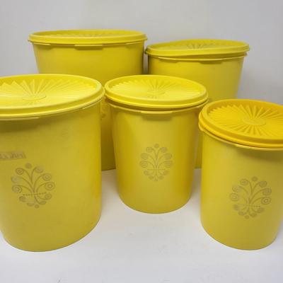 Vintage Tupperware Canister Set and More