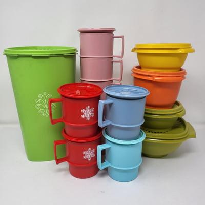 Vintage Tupperware Canister Set and More