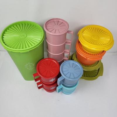Vintage Tupperware Canister Set and More