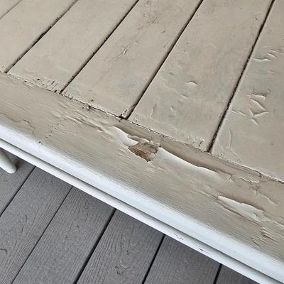 White Double Bench (OP-JS)