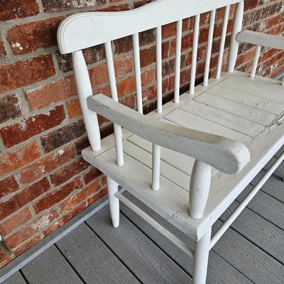 White Double Bench (OP-JS)