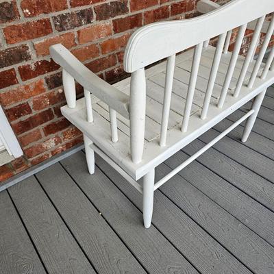 White Double Bench (OP-JS)