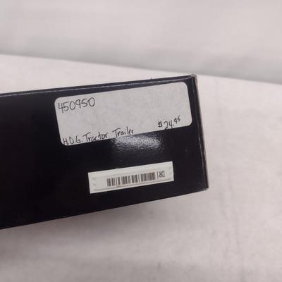 Harley Davidson H.O.G. Die Cast Tractor Trailer with Original Box (#48)