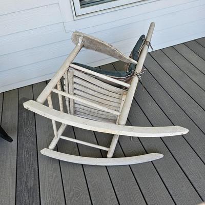 Two Old Style Rocking Chairs (OP-JS)