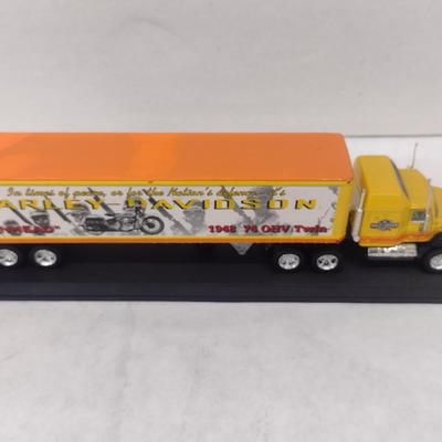 Harley Davidson 1948 74 OHV-Twin "Panhead" Tractor Trailer with COA and Original Box (#54)