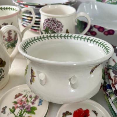 Botanic China, Floral theme large lot