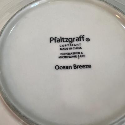 20 Piece Pfaltzgraff Lot - Ocean Breeze
