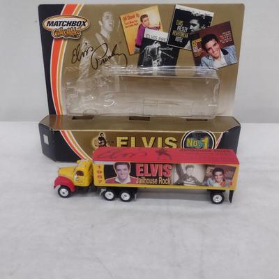 Matchbox Elvis 'Jailhouse Rock' 1956 Mack Tractor Trailer with Original Box (#57)