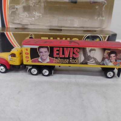 Matchbox Elvis 'Jailhouse Rock' 1956 Mack Tractor Trailer with Original Box (#57)