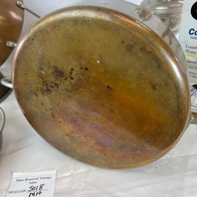 Copper plated Wok sauce pans, Cusineart