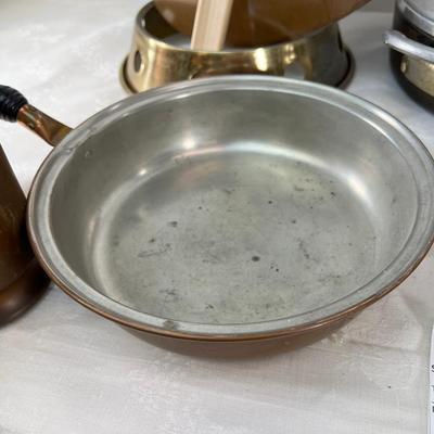 Copper plated Wok sauce pans, Cusineart